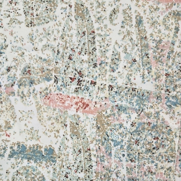 NYDJ NWT Paisley Impression Marilyn Straight Cropped Jeans Boho Vacation - Picture 7 of 11